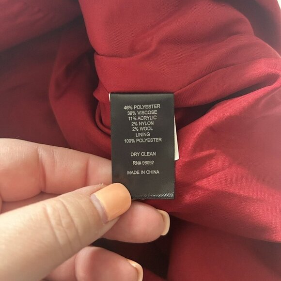 Katherine Barclay Montreal Women's Red Black Plaid Skirt Size 6 - Picture 3 of 8